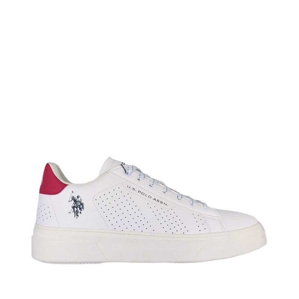 U.S. POLO ASSN. URUS001 WHI RED