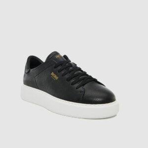 BOSS SHOES B5720 BLACK TUMBLE
