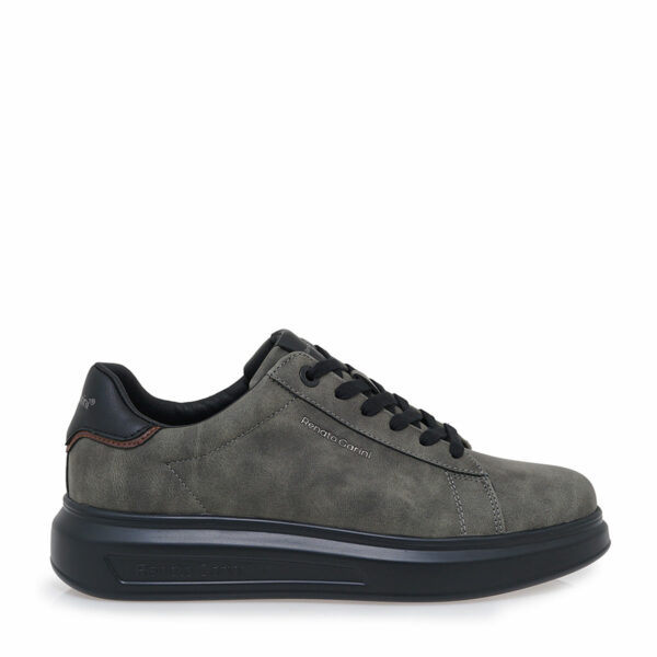 RENATO GARINI V570025239R9 ΧΑΚΙ NUBUCK ΜΑΥΡΟ