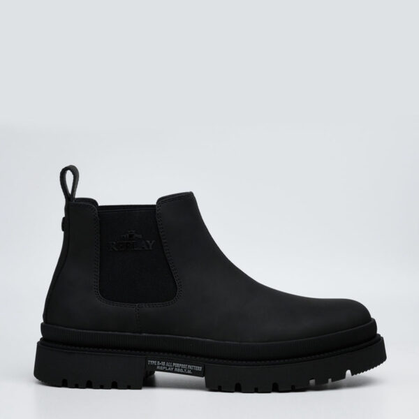 REPLAY RC1G0006L-0003 BLACK SANDTOWN CHELSEA R
